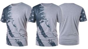 Vente en gros de vêtements personnalisés en tricot sérigraphiés du Bangladesh T-shirt à manches courtes et à col rond pour hommes - Product Image 2