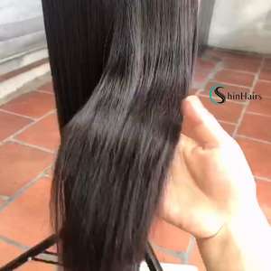 Pelucas de cabello humano con encaje frontal, pelo virgen sin procesar, productos de exportación de Vietnam - Product Image 2