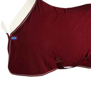 Couverture de cheval classique en softshell sport, couverture en polaire pour cheval avec couleur de col unique, col professionnel, fabricant de couvertures rondes pour cheval - Product Image 2