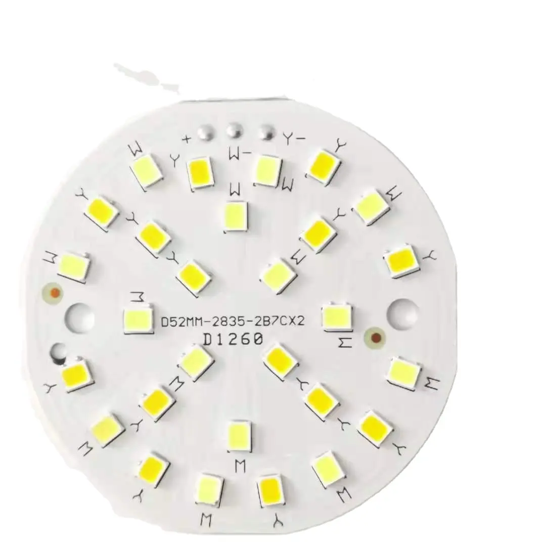 SKD 130-140lm 2835 Chip Led Papan Sirkuit Dicetak untuk Lampu Bohlam Grosir