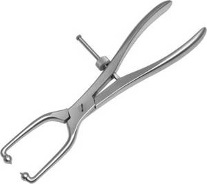 Pinzas Ortopédicas Especiales para Reducción Pélvica, Calidad Alemana, Acero Inoxidable, Abrazadera de Plástico, Cirugía Ósea Eléctrica - Product Image 2