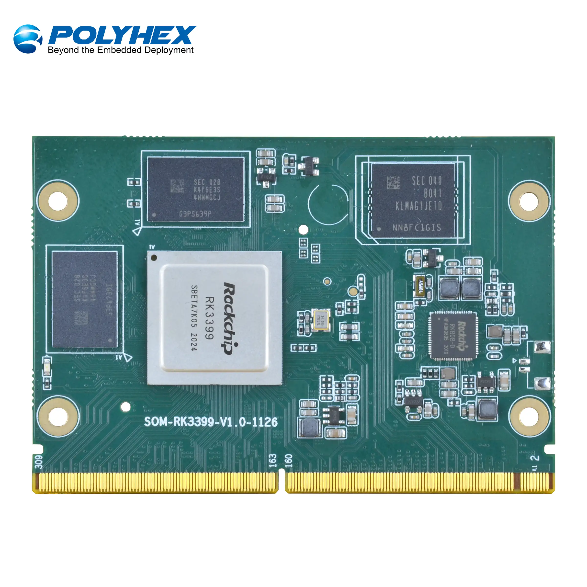SOM 기반 Rockchip RK3399 CPU 듀얼 코어 Cortex-A72 + 쿼드 코어 Cortex-A53 주파수 최대 1.8GHz