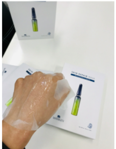 MATRIGEN แผ่นมาส์กซ่อมแซมผิว,เครื่องสำอางเกาหลีเพื่อความงามเครื่องสำอางเกาหลีต่อต้านริ้วรอยต่อต้านริ้วรอยปี10ea - Product Image 2