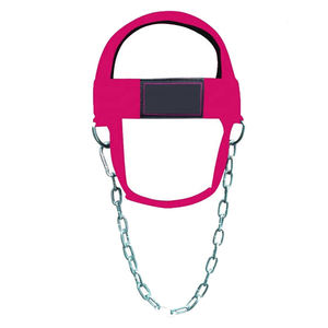 Harnais de tête en acier Durable réglable prix usine Nylon et chaîne en acier pour l'exercice du cou lourd et l'entraînement en salle de sport - Product Image 1