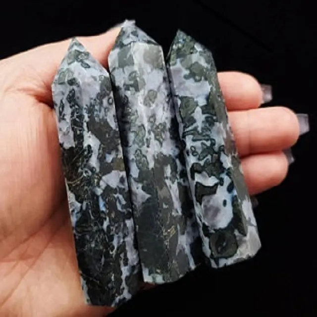 Akik taşı kristaller indigo gabbro şifa taşı taş doğal akik kule noktası dikilitaş değnekleri satılık