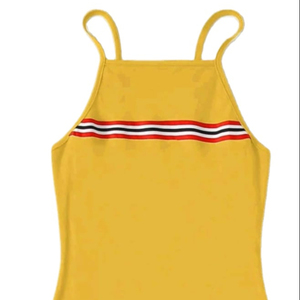 Vestido Camiseta sin Mangas, Holgado, hasta la Rodilla, sin Espalda, 100% Algodón, Ecológico, Transpirable, Certificado BSCI AMFORI - Product Image 1