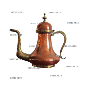 Bouilloire de service à café en cuivre faite à la main avec bouilloire de la meilleure qualité Bouilloire à thé de forme et de taille personnalisées à bas prix - Product Image 6