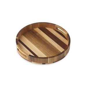 Fabricant de plateaux de service Vente en gros plateau de service en bois d'acacia sur mesure plateau de table alimentaire de l'Inde - Product Image 1