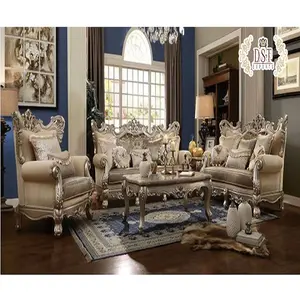 豪华客厅家具沙发套装令人惊叹的意大利沙发套装，适合客厅的意大利风格完美的沙发套装