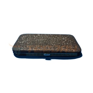 Tendance Offre Spéciale Marron Paillettes Magnétique Pince À Épiler Pour 3 et 6 cils sourcils pince à épiler personnalisée Pince À Épiler Étui de Marque Privée - Product Image 1