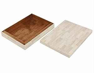 Boîte à bijoux en bois naturel, fait à la main, incrustation d'objets en bois naturel, pour collier, bracelet, bague, pendentif, boucle d'oreille, provenant de l'inde - Product Image 3