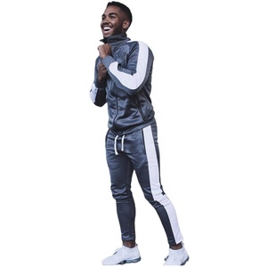 Ropa deportiva de entrenamiento y Jogging, chándales y Chándales, conjuntos de alta calidad de algodón y poliéster, OEM diseño personalizado, conjuntos de 2 uds. - Product Image 4