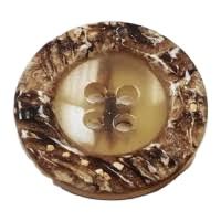 Listo Real cuerno botón botones de 4 agujeros botón redondo nunca Crack Flatback estándar de malla - Product Image 2