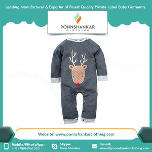 Pelele de algodón para bebé, pijama de invierno - Product Image 3