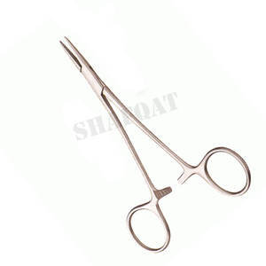 Base de instrumento quirúrgico de soporte de aguja Manual Helsay de 14 cm con inserto de carburo de tungsteno - Product Image 4