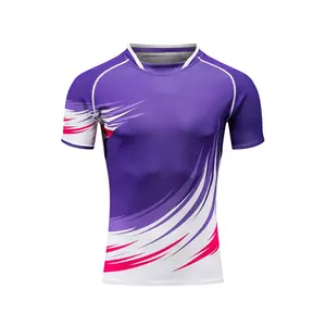 Camisetas de Juego de rugby por sublimación, jersey personalizado