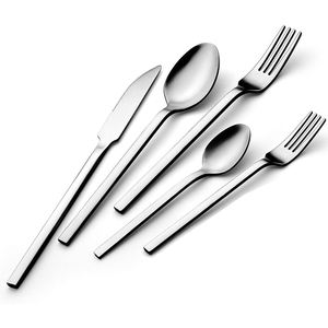 Ensemble de couverts Kinked nouveau style ensemble de couverts chic mariage et fêtes ensemble de couverts de créateur élégant décoratif à bas prix - Product Image 3