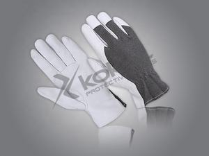 Guantes de seguridad de trabajo de cuero de montaje para trabajo de cuero protector - Product Image 3