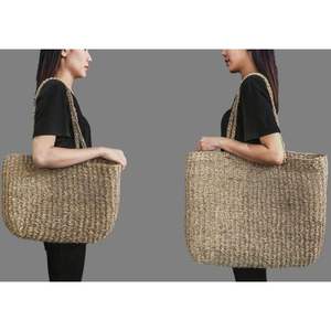 Bolso de mano Seagrass // HERMOSA BOLSA DE HOJA DE PALMA, BOLSO DE PAJA/solicitar Cliente)/ Katty - Product Image 1