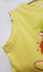 Débardeur d'été pour garçons en tissu Oxford décontracté, respirant, écologique, coupe-vent, en coton, imprimé 3D, rembourré de plumes, col rond - Product Image 2