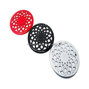 Colorful Modern <b>Round</b> Eco-Friendly Aluminium Trivet <b>Mats</b> & Pads 100mm Diameter 3mm Thick - Product Image 1