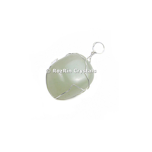 2019 new Design Green Aventurine Wire <b>Wrap</b> Pendant - Product Image 1