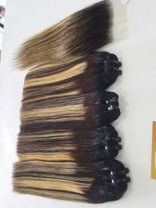 สินค้าขายดีในโปรโมชั่นเปียโนสียอดนิยม Ombre,ผมดิบเวียดนาม100% มัดกระดูกตรง8 ''-32'' - Product Image 6