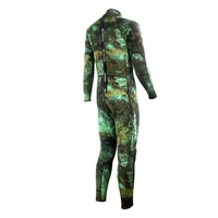 Combinaison de plongée intégrale Aropec 3 mm Camo MG Spearfish en néoprène pour adultes avec fermeture éclair dorsale, protection anti-UV, respirante et durable