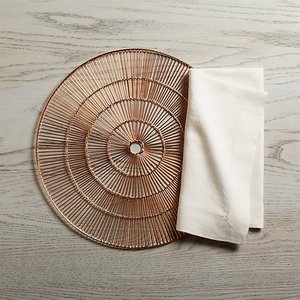 Placa de cargador de cobre puro, hecha en la India, venta al por mayor, cuadrada y redonda, el mejor uso, para interiores y exteriores, hogar, Hotel, restaurante y bodas - Product Image 6