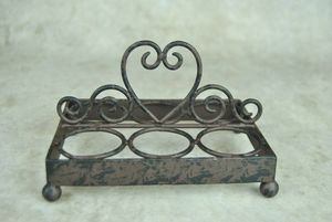 Trending <b>Egg</b> Storage Holder for Home Vintage Stylish Black Color <b>Eggs</b> <b>Decorative</b> Design Kitchen Ware Distressed Metal <b>Egg</b> Holder - Product Image 3