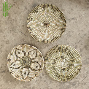 Vietnam Best Supplier Seagrass <b>Plate</b> With Plastic Strings <b>Wall</b> <b>Decorations</b> <b>for</b> Home With High Quality - Product Image 6