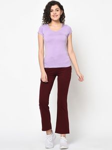 Custom Streetwear Casual Trousers Wide Leg Drawstring Outdoors <b>Jogger</b> Swear Pants <b>Women</b> <b>Fleece</b> Ladies Flared Sweatpants Trousers - Product Image 5