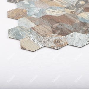 Film adhésif mural en plastique et vinyle, pour cuisine, hexagone en <span class=keywords><strong>Pvc</strong></span>, <span class=keywords><strong>carrelage</strong></span> de mosaïque pelée pour hôtel, Restaurant, café, toile de fond - Product Image 5