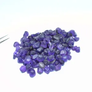 Amethyst ungu alami batu permata longgar kasar 1 sampai 3 gram ukuran kualitas tinggi batu permata Amethyst kasar alami