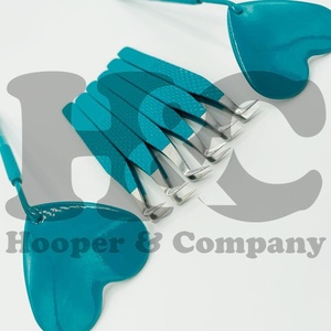 Pince à épiler professionnelle personnalisée pour extension de cils en vison durable, pointe dentelée pointue, miroir en acier inoxydable antimagnétique durable - Product Image 3