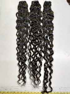 Paquets de cheveux indiens bruts non traités, bouclés naturels, bouclés serrés, Frontal et perruques, fournisseurs de cheveux bruts aux états-unis et au CANADA - Product Image 4