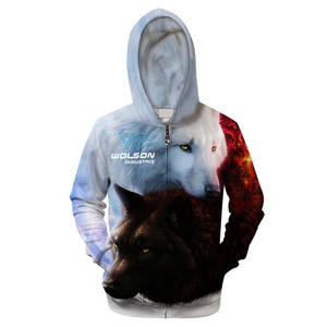 Sudadera Sweats à capuche personnalisés avec impression numérique par sublimation pour hommes Sudadera 3d Vente en gros Fabrication Oem Pull Over Hoodie Sudadera. - Product Image 2