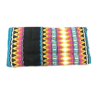 แผ่นอานม้าขนสัตว์คุณภาพสูงงานตามสั่งแบบตะวันตกพร้อมดีไซน์ที่ได้แรงบันดาลใจจากนิวซีแลนด์ - Product Image 1