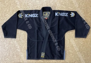 Black Custom Made 100% Cotton BJJ Gi with High Quality Embroidery Durable 450g Fabric for Unisex Adults - Product Image 2