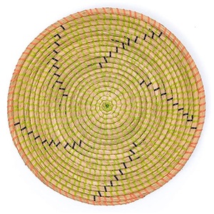 Creative Woven <b>Basket</b> Decor / Handmade Ethiopian Wicker Round Hanging Decorative <b>Wall</b> <b>Hanger</b> <b>Baskets</b> - Product Image 2