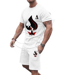 Chándal deportivo de manga larga para hombre, ropa de playa de alta calidad, conjunto de sudadera con pantalones cortos, conjuntos dobles de verano - Product Image 6