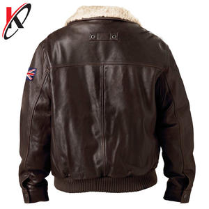 Veste d'hiver en cuir pour homme 2025, imperméable, coupe-vent, poches, manches longues, manteau chaud - Product Image 3