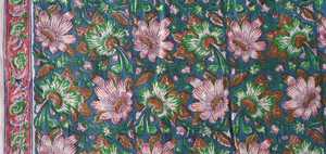 Top Quality Contrast Color 100 % Cotton Fabric Beautiful Jaipuri Hand Block Print Fabric by Yard Fabric for Home Textiles - Product Image 3