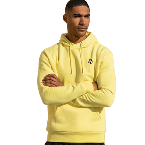 Chándales nuevos personalizados Chándales de hombre amarillo claro con logotipo Hecho en Pakistán por productos Huzaifa para entrenamiento - Product Image 3