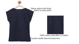 Customizable High Quality Girls T-<b>Shirts</b> & <b>Polo</b> <b>Shirts</b> Extra Short Sleeve Summer Casual Top Custom Carton Printing New Arrival - Product Image 6