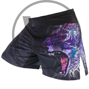 กางเกงต่อยมวยสำหรับผู้ชาย,กางเกงขาสั้นMMAสำหรับฝึกฝนขนาดXL - Product Image 4
