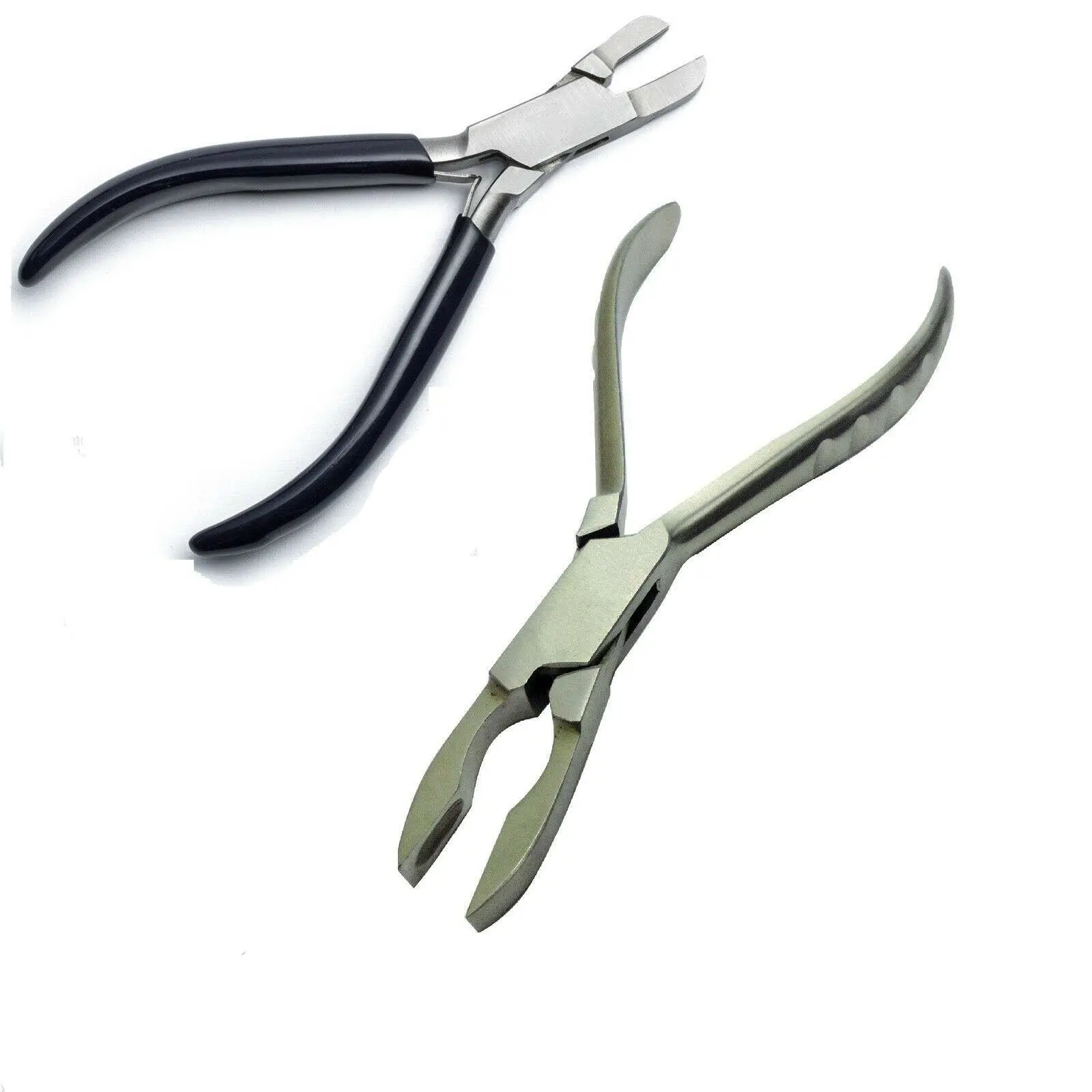 Set di strumenti per gioielli Set di 2 pezzi piccolo BCR Body Piercing Ring chiusura più vicina pinze 14cm acciaio inossidabile CE ISO