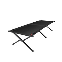 Cama Plegable de Aluminio de Diseño Moderno, Origen Turco, con Bolsa de Transporte, Económica, Fácil de Plegar, para Campamento, Hostal, Verificada por Alibaba