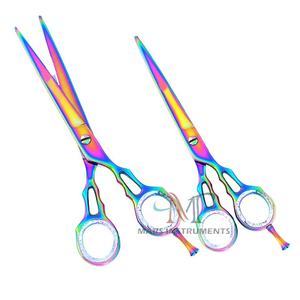 Ciseaux de coiffeur polyvalents en acier inoxydable pour salon et application de coiffeur - Product Image 1