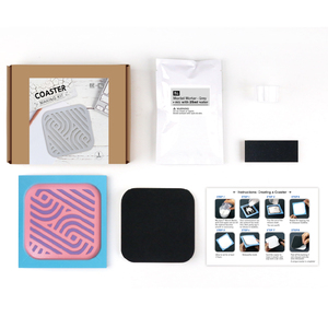 DIY วัสดุคอนกรีตตกแต่งแก้วรองแก้ว - Product Image 3